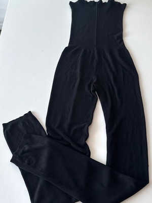 Mirella Body Warmer Jumpsuit size M like new, black