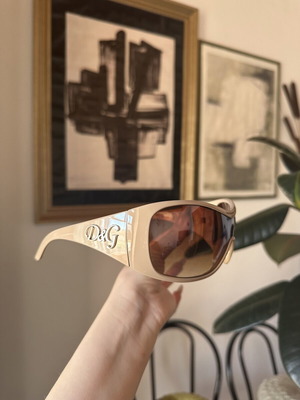 Y2K Sunglasses like new, beige