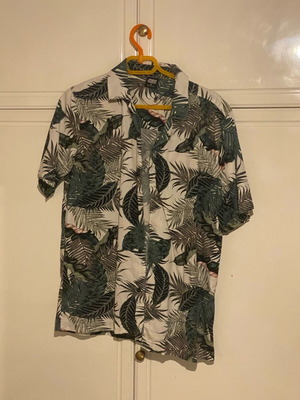 Urban Classics shirt white green size M new