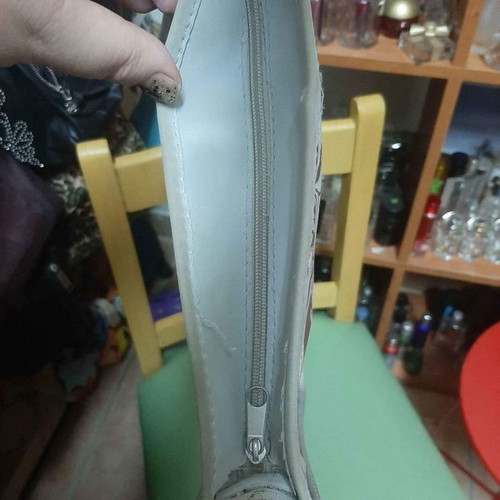 Shoulder bag new, transparent with inner pocket and double zipper