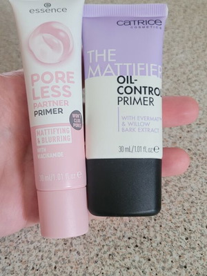 Catrice The Mattifier and Essence Poreless Partner Primers like new