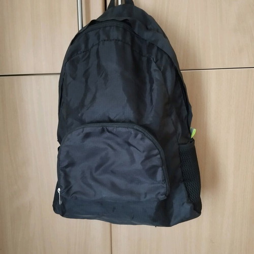 Small backpack like new, black, practical