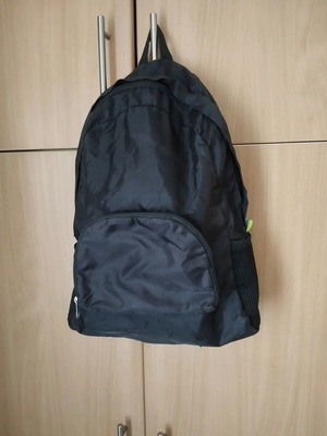 Small backpack like new, black, practical