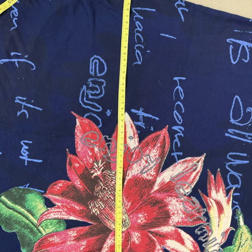 Desigual sleeveless summer dress with knitted details, blue