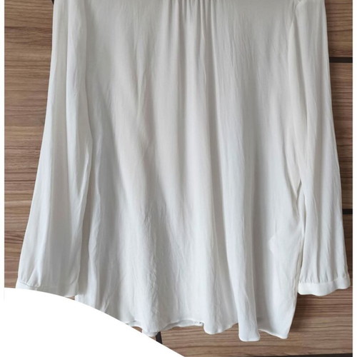 Marccain women's blouse like new, size M, white