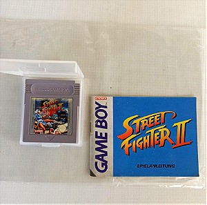 Street Fighter 2 pal +manual γερμανικό official Nintendo Case