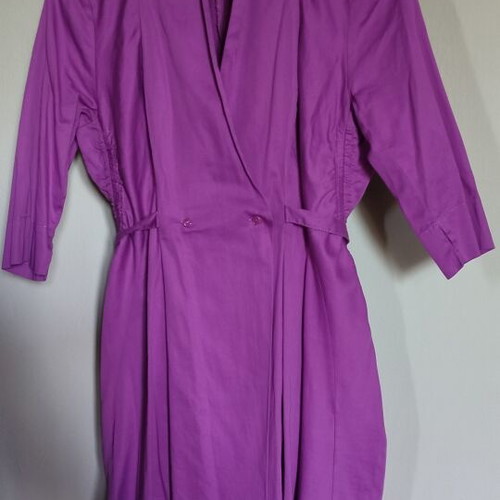 Nara Camicie shirt dress like new, size M, purple