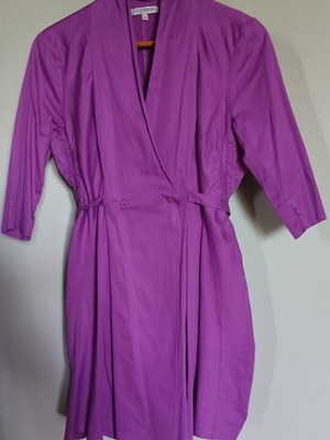 Nara Camicie shirt dress like new, size M, purple