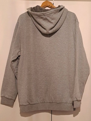 Admiral gray hoodie jacket like new with fur lining