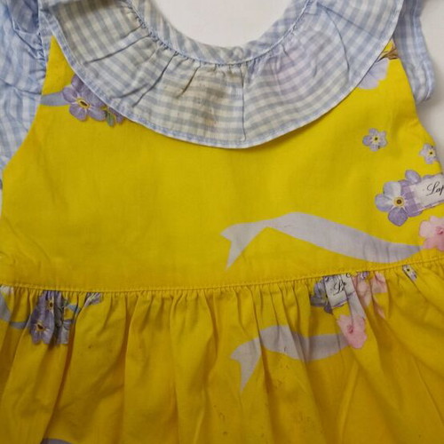 Lapin House dress used up to 12 months with stains