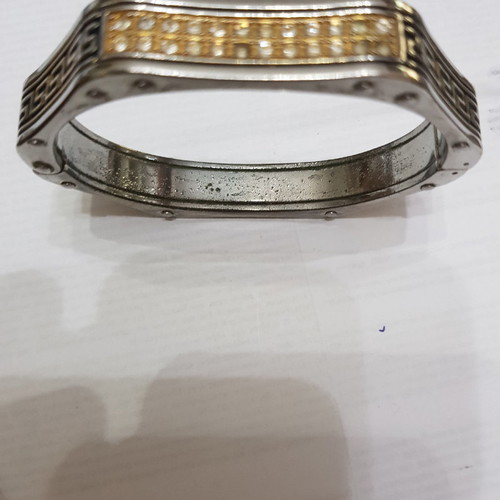 Men's bracelets made of steel used