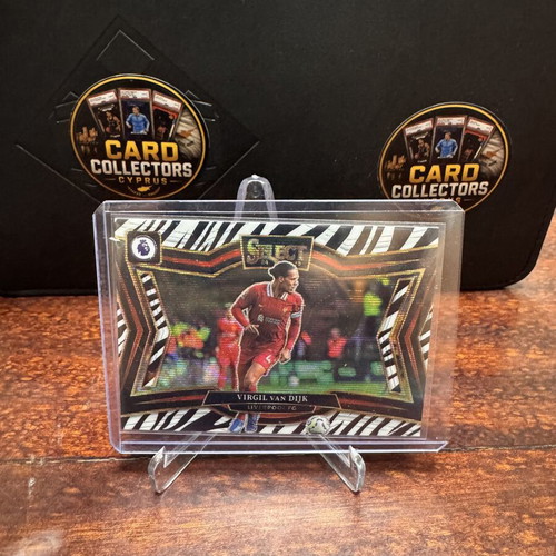 Virgil Van Dijk SSP Zebra Field Level Card new
