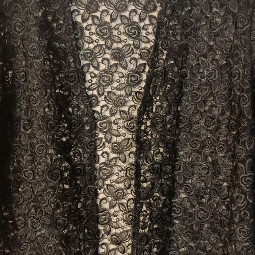 Manto lace cardigan like new, black lace jacket