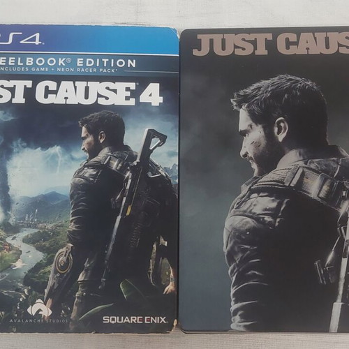 Just Cause 4 Steelbook Edition PS4 game used, complete