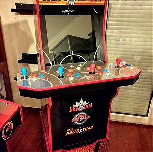 NBA Jam Arcade1Up with riser and light up marquee