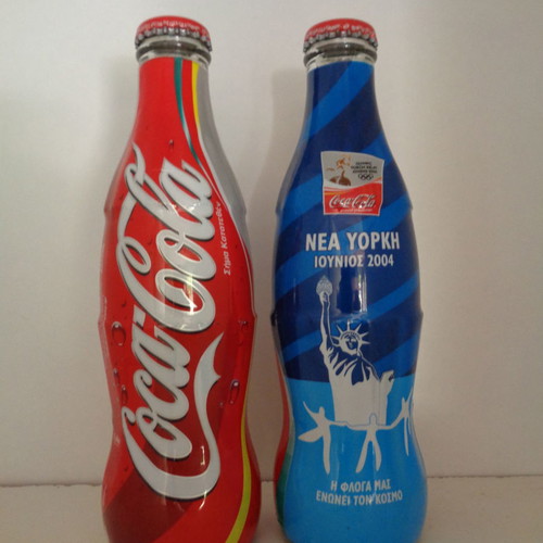 Coca Cola collectible Olympic Games 2004 Cairo-New York new