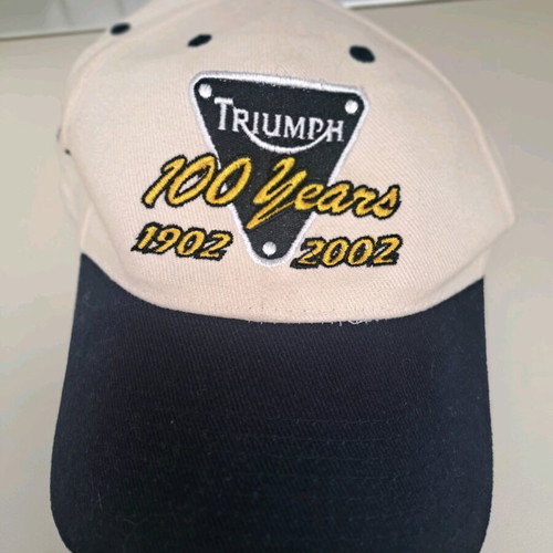 Triumph hat white size 54 like new