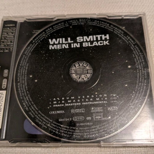 Will Smith Men in Black CD single used