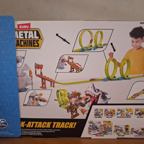 Metal Machines toy new with candle