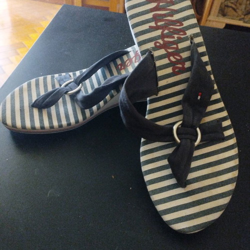 Tommy Hilfiger platform sandals like new, size 40, multicolor