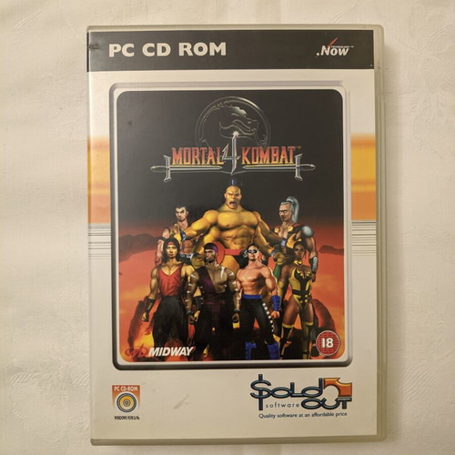 Mortal Kombat 4 PC videogame σαν καινούργιο, Windows fighting
