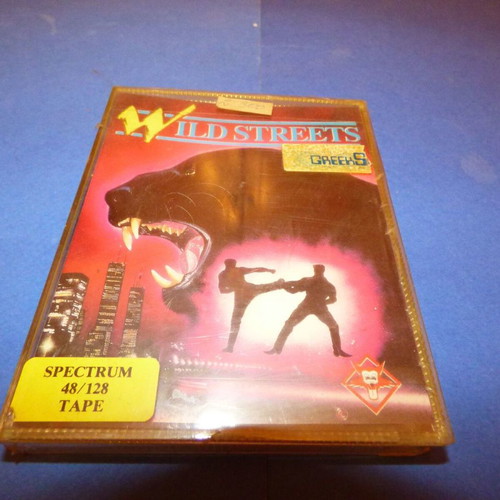 Wild Streets cassette for ZX Spectrum sealed