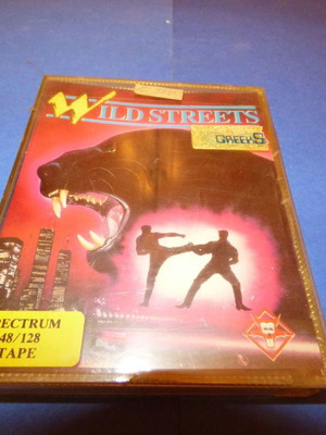 Wild Streets cassette for ZX Spectrum sealed