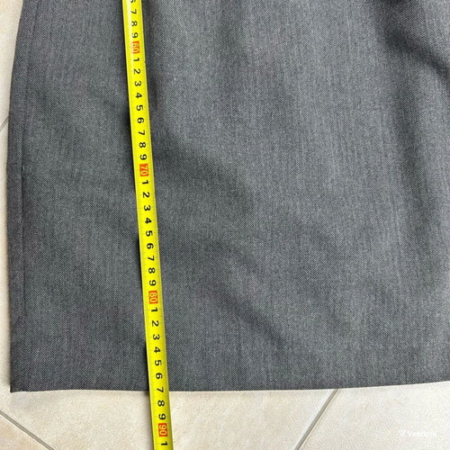 Gap sleeveless dress gray with back zipper size 36 EU like new