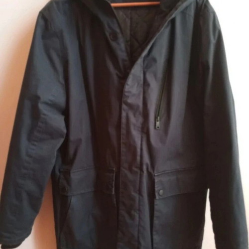 Biston jacket with hood size XL like new, blue