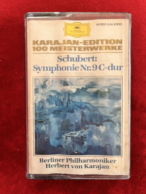 Karajan-Edition Frantz Schubert Συμφωνία αρ.9 σε Ντο μείζονα κασέτα