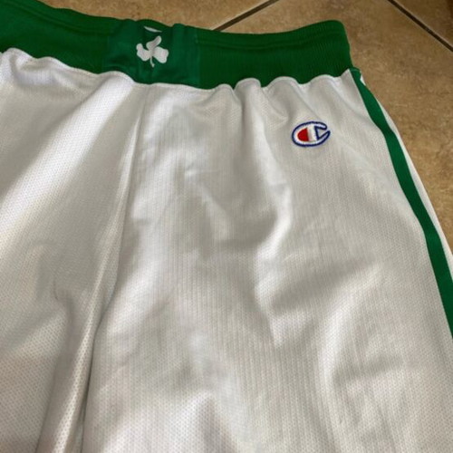 Boston Celtics 1998 vintage NBA shorts used, white size S