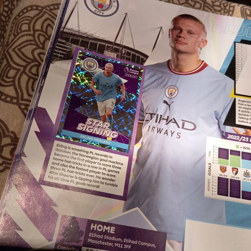 Panini Premier League 2023 sticker album like new