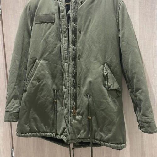 Khaki jacket size M used in excellent condition
