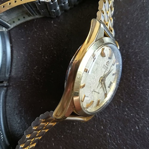 Omega Seamaster 1962 μεταχειρισμένο επιχρυσωμένο ρολόι Cal 562