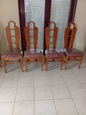 Chairs new, set of 4 pieces