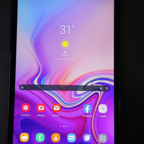 Samsung Galaxy Tab A 10.5" (2018) 4G LTE 32GB tablet used with original case