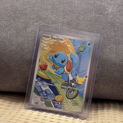 Squirtle Promo Pokemon TCG card new