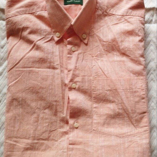 Vestito Cotone short-sleeve shirt, M, coral