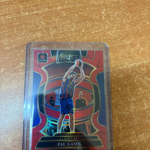 Pau Gasol 2025-26 Panini Select EuroLeague Red /199 Concourse card new