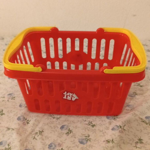 Children's Supermarket Basket like new, plastic, 25cm