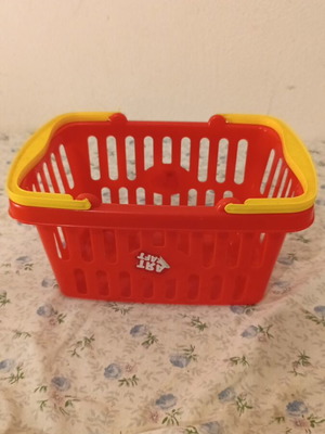 Children's Supermarket Basket like new, plastic, 25cm