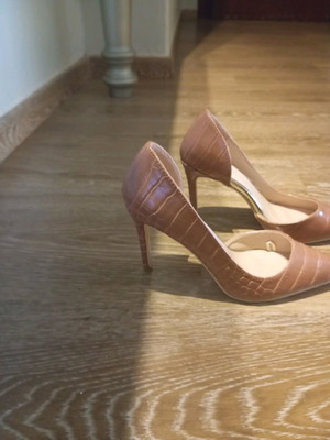 Nude pumps used, size 39, beige