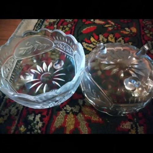 Crystal bowls like new