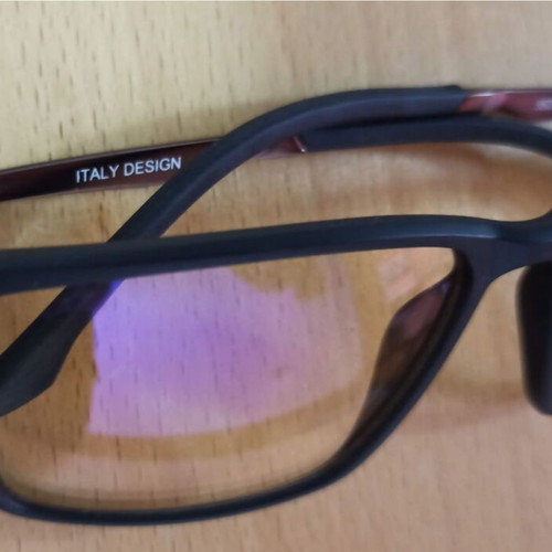 Computer screen protection glasses like new, Italian design