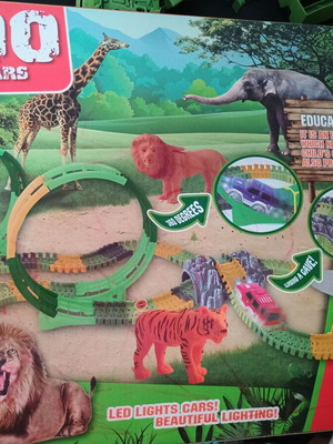 Zoo Track Cars комплект употребяван, само писта