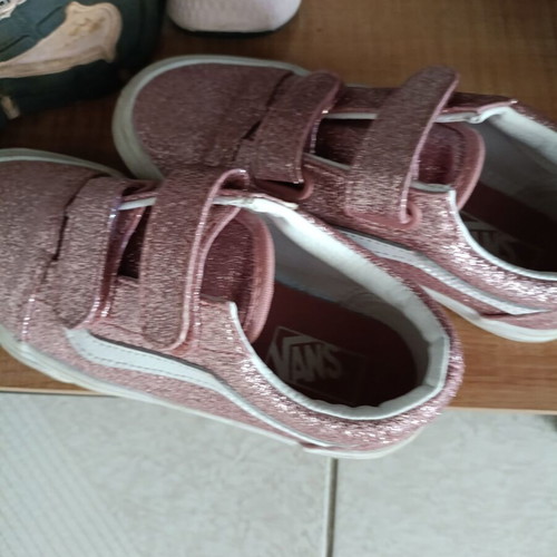 Vans girls' shoes size 32 used, pink