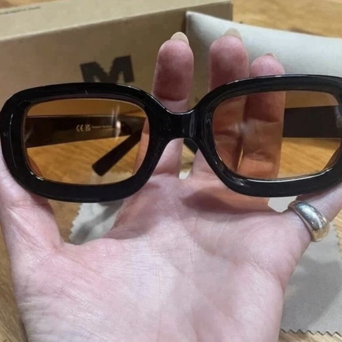 Mueller Dashi Sunglasses like new, black and orange lenses