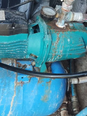 Πιεστικό συγκρότημα Lepono AJm110 μεταχειρισμένο με δοχείο διαστολής 1.5 HP