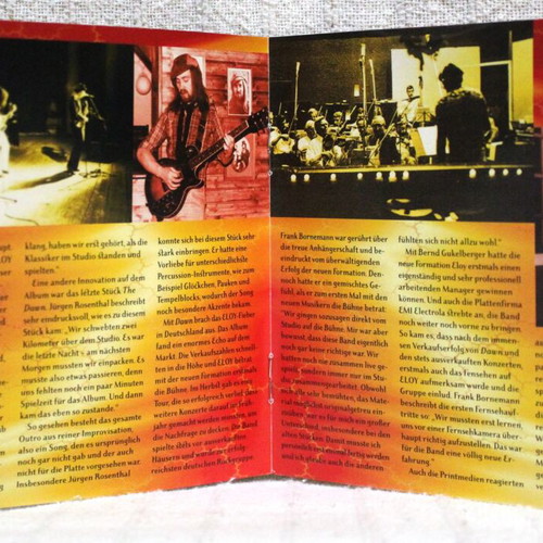 Eloy Dawn CD album remastered reissue like new
