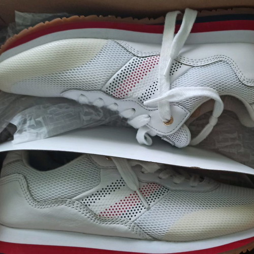 Tommy Hilfiger women's athletic shoes used, size 38, white